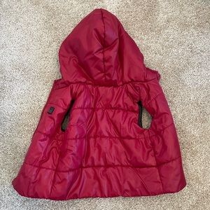 Calvin Klein Red puffer vest